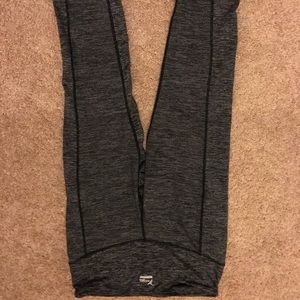 Black striped Yoga Pants